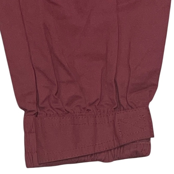 Urban Outfitters Basket Waist Velcro bottom hems Size Small Women's Red Joggers - Picture 3 of 7